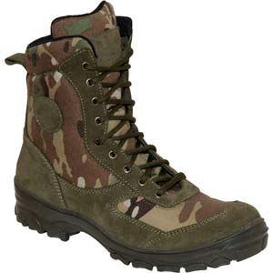 Botas de camuflaje