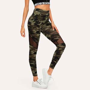 leggins de camuflaje